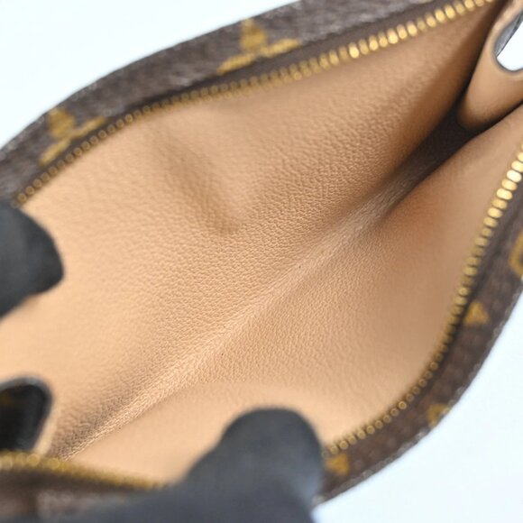 Authentic LOUIS VUITTON Monogram Bucket PM Pouch with Chain bsj425-110825 - Picture 14 of 16